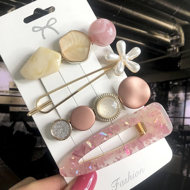 Pearl Hair Clips