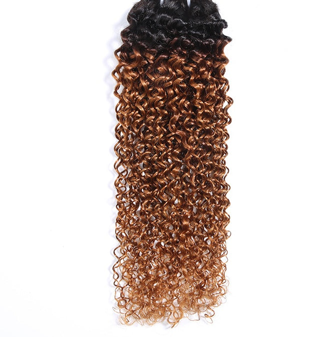 Real curly Human Hair Wig