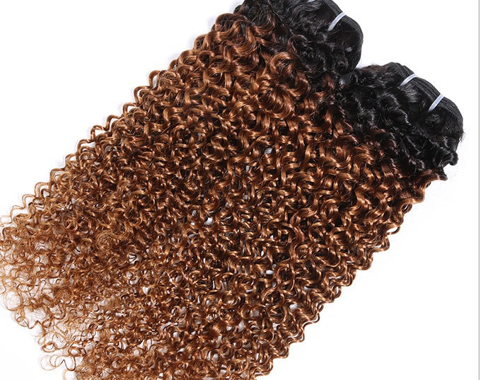 Real curly Human Hair Wig