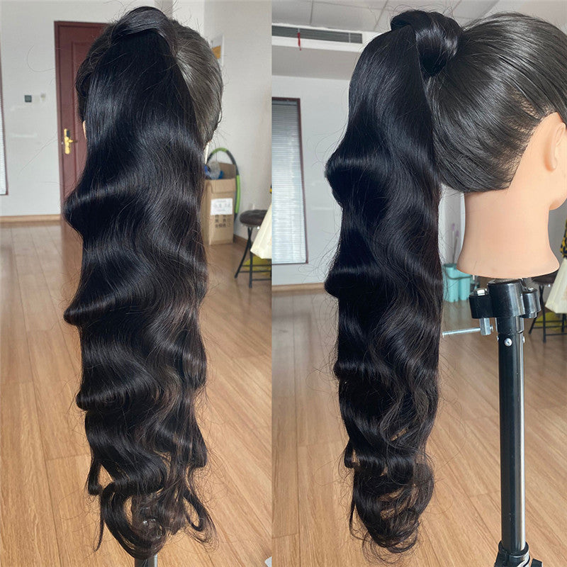 Wig Jurchen Human Hair Ponytail
