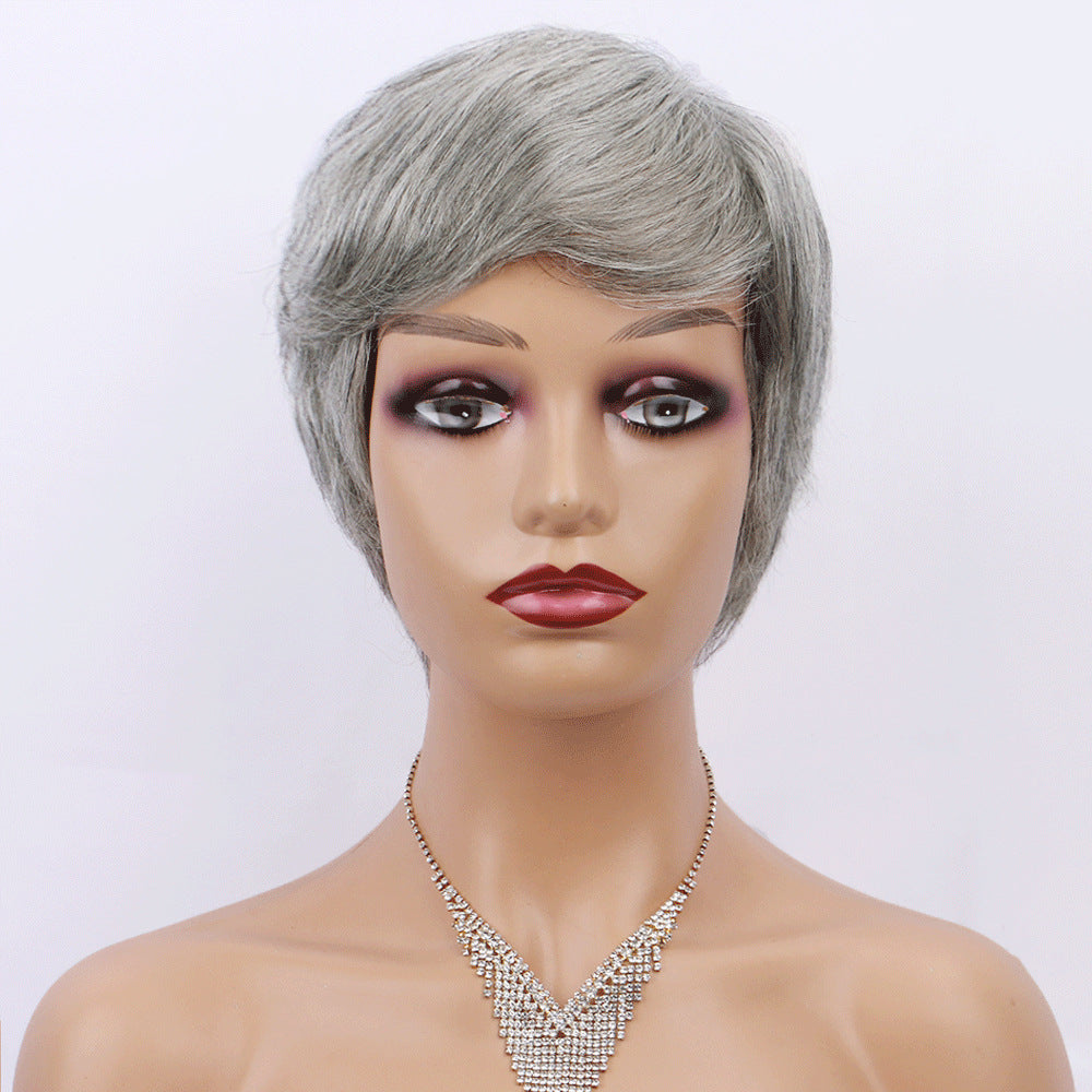 European And American Human Hair Wig Women