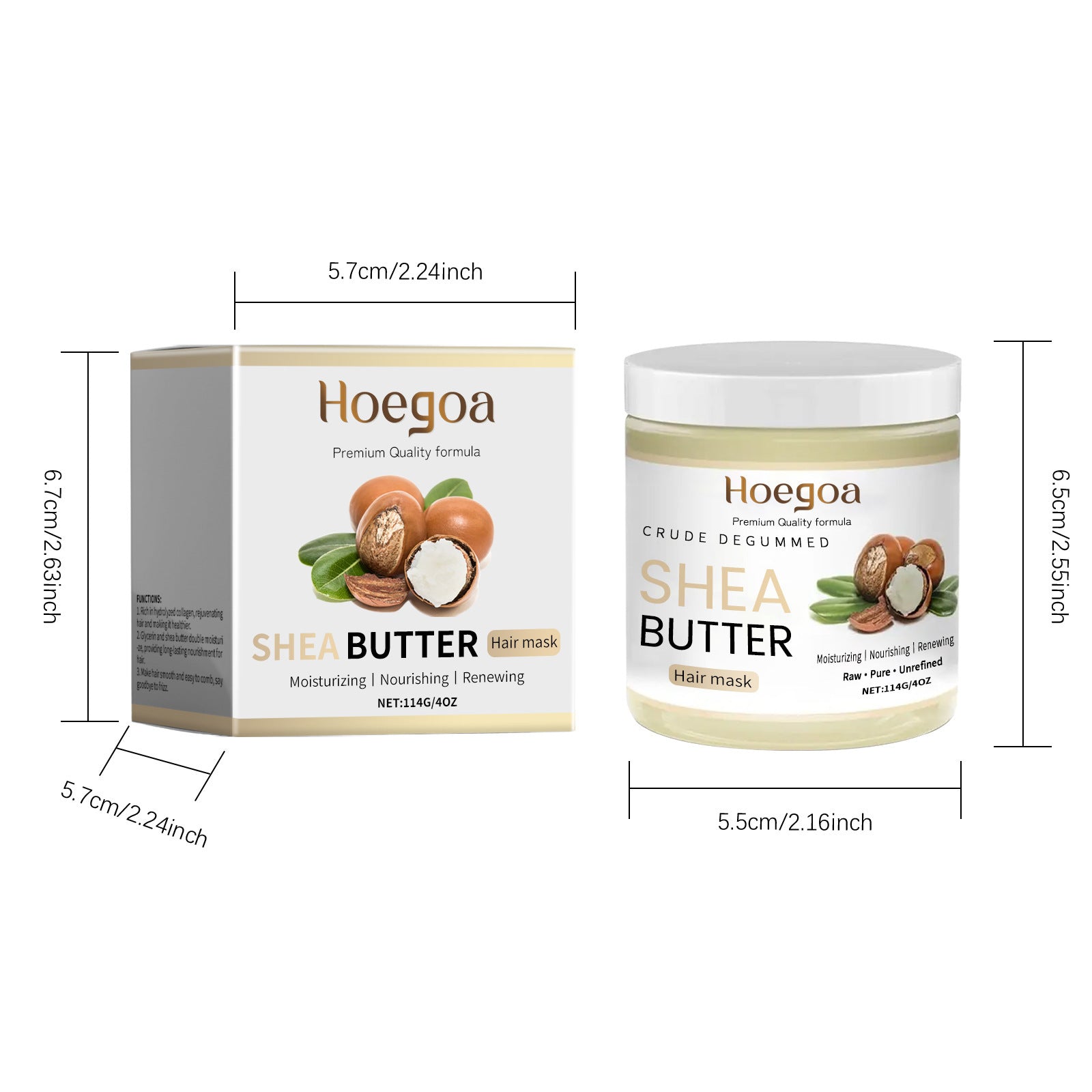 Shea Butter Moisturizing Hair cream For Dryness