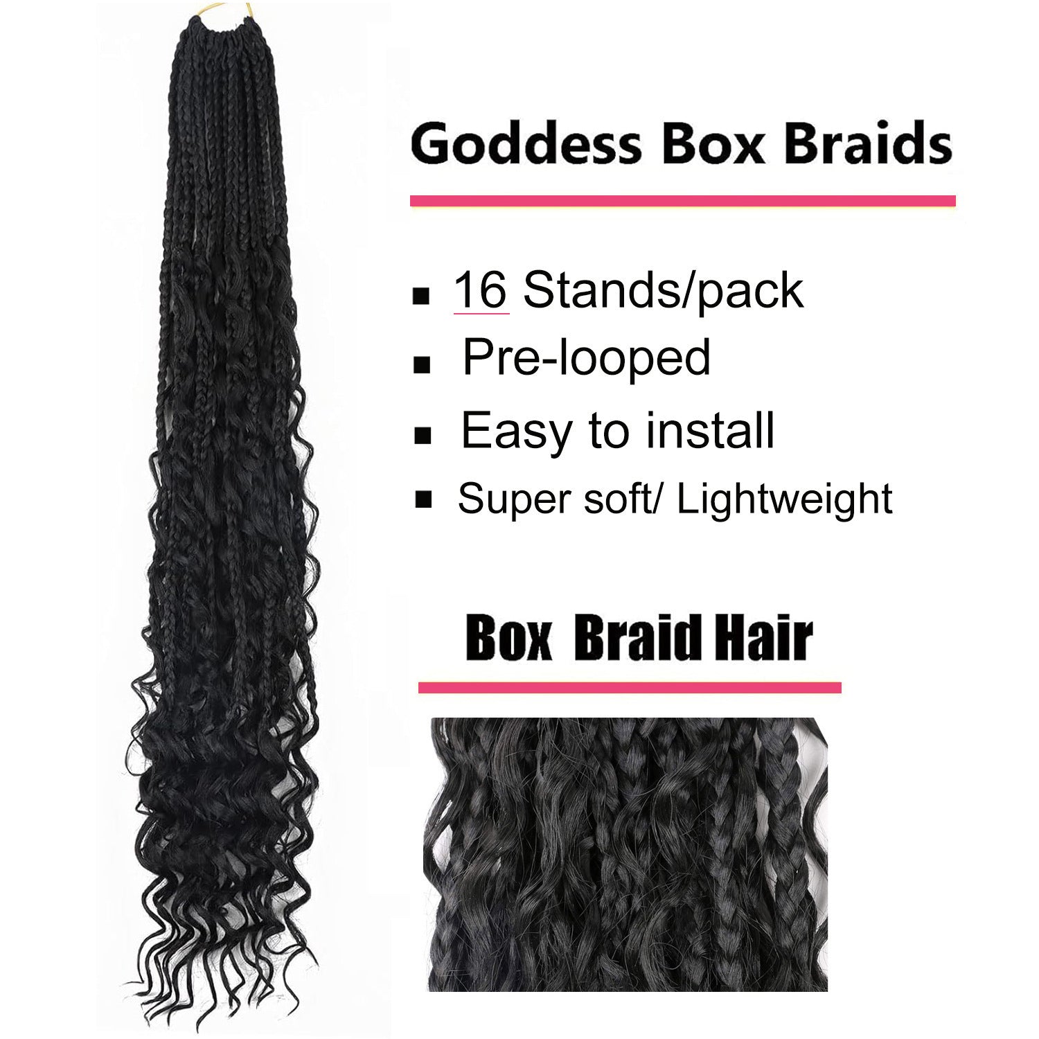 African Braid Crochet Hair