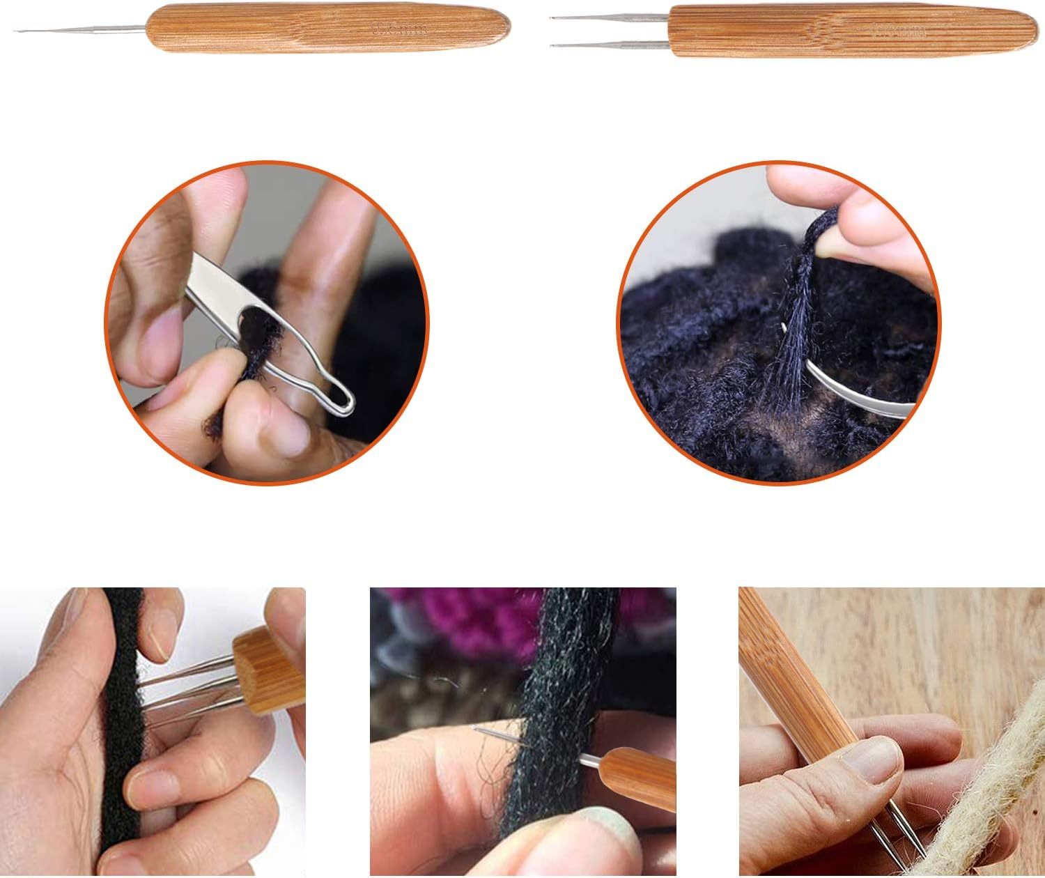 5pcs 0.75mm Dreadlock Crochet Hook