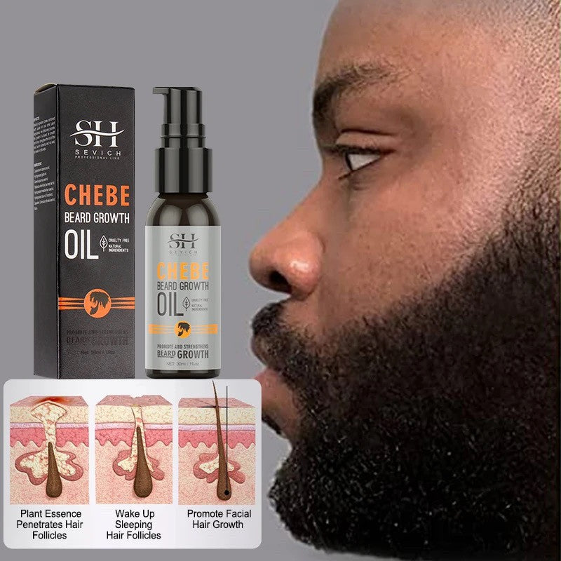 Natural Chebe Men Beard Growth Oil