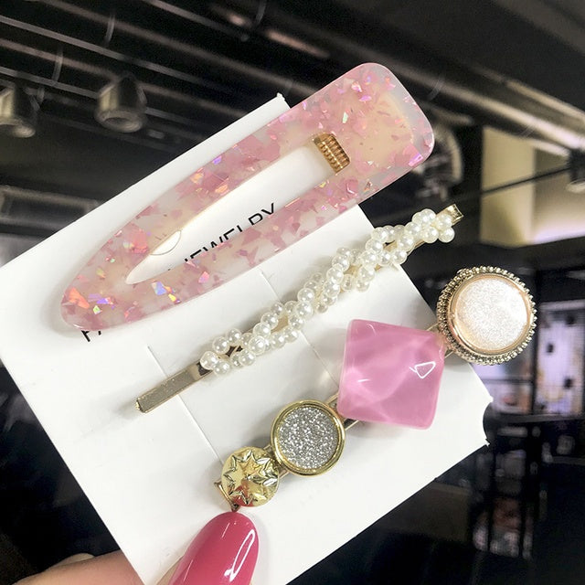Pearl Hair Clips
