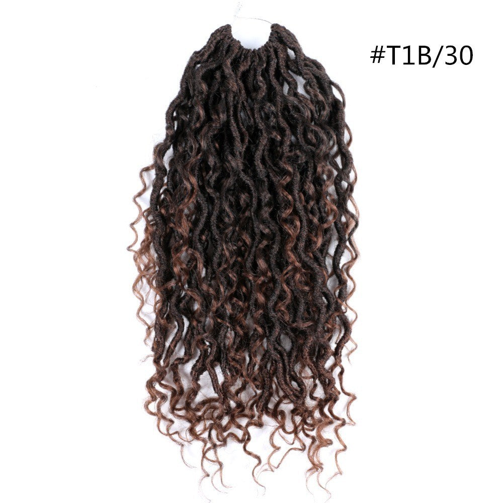 Dirty Braid With Chemical Fiber Crochet Hair