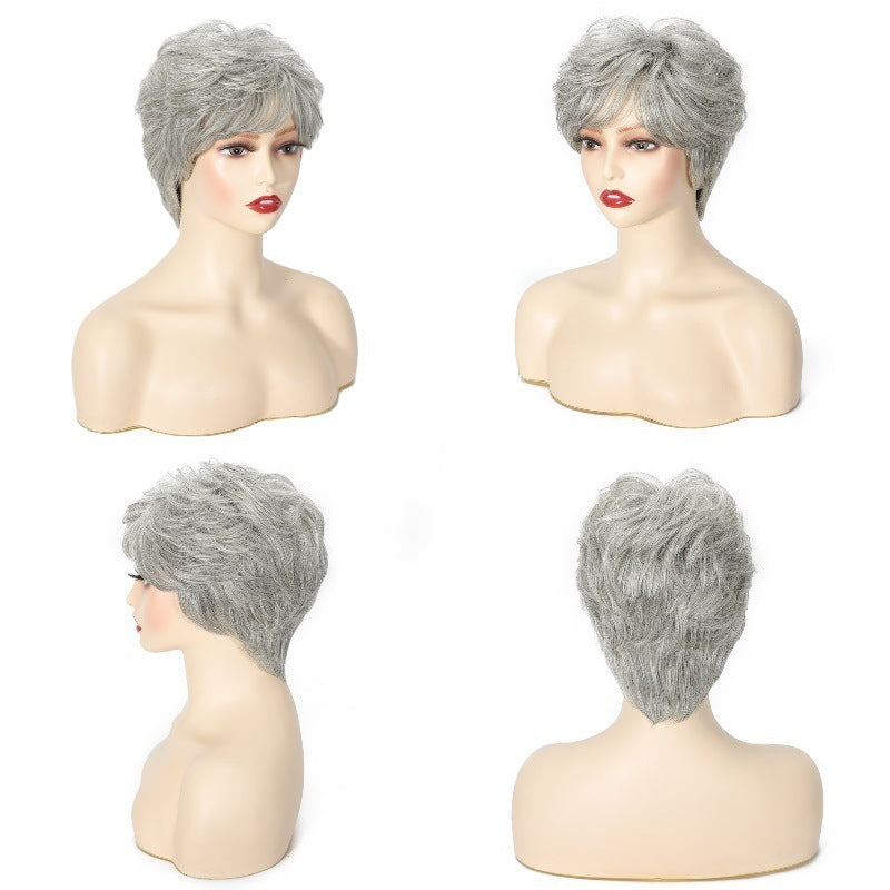 European And American Human Hair Wig Women