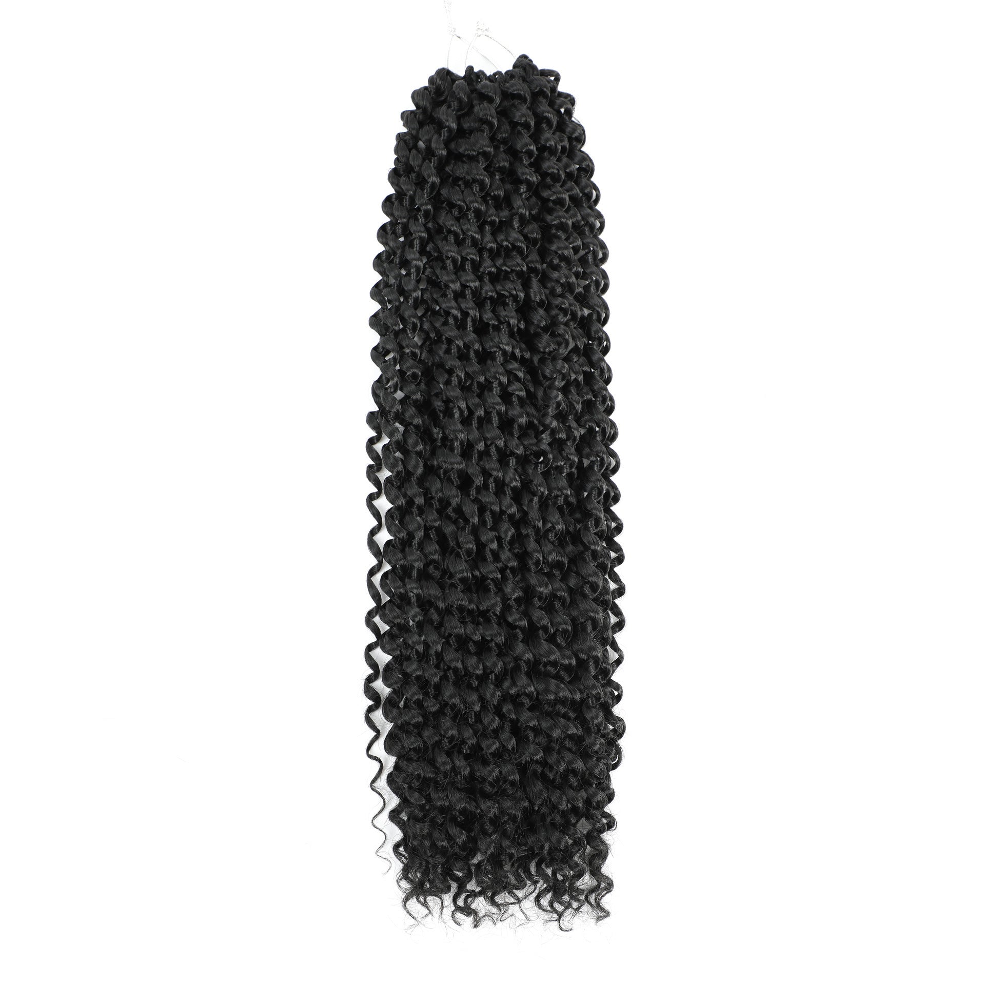 European And American Water Ripple Crochet Wig Braid Crochet Double Strand